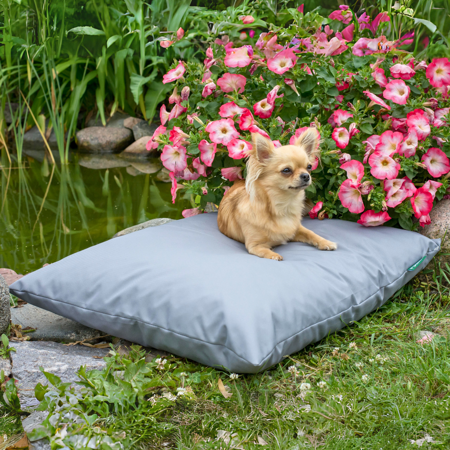 ZOE Wasserabweisendes Hundekissen mit Bezug