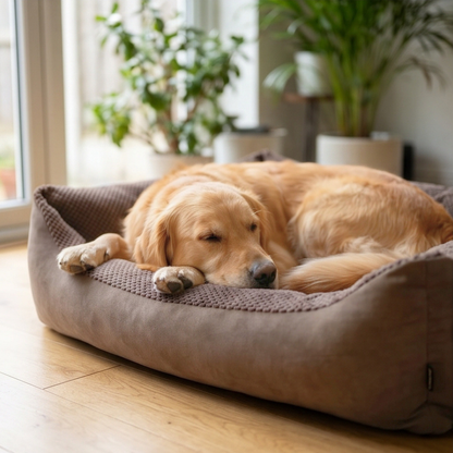 TEO Kuscheliges waschbares Hundebett