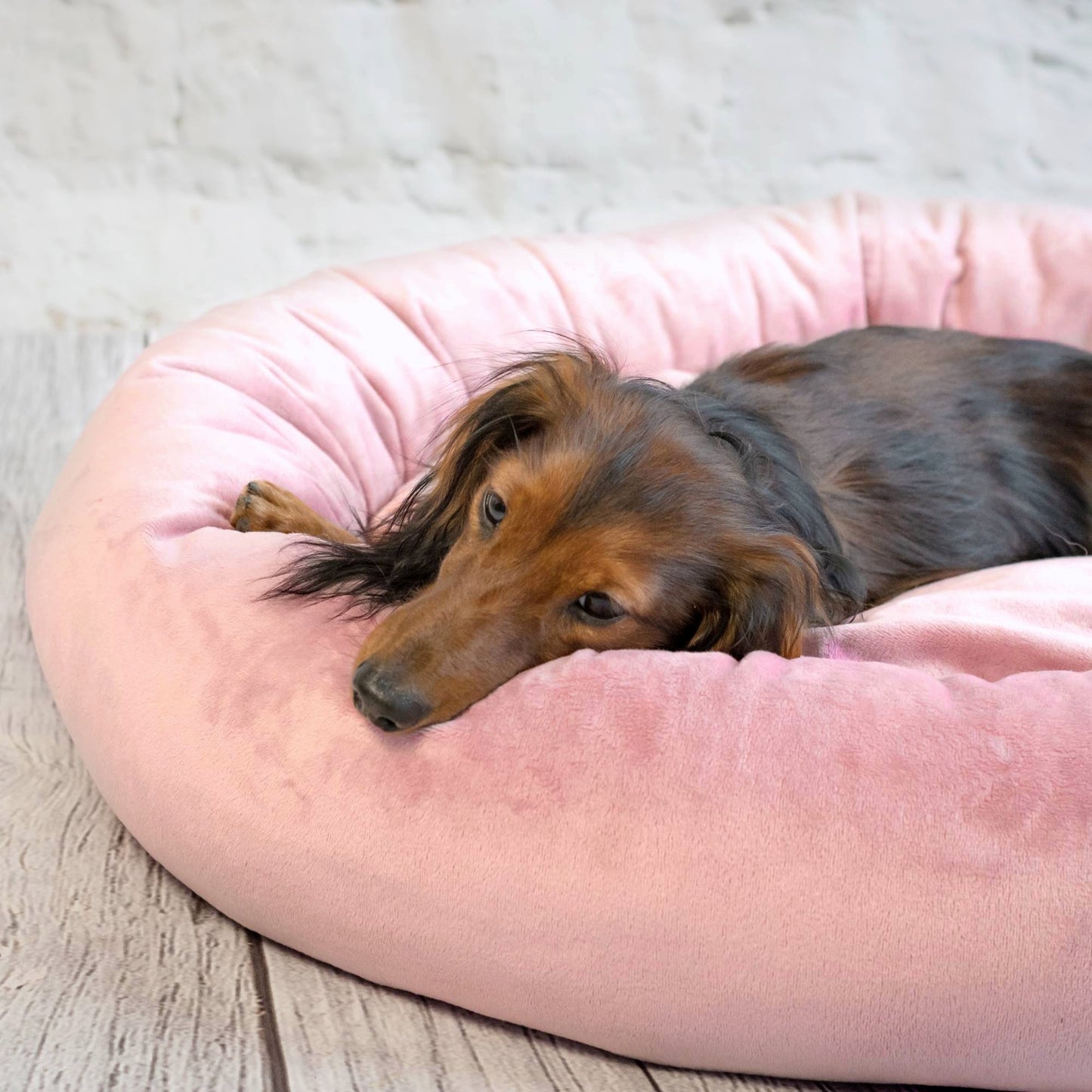 BUZZY weiches Hundebett Rosa