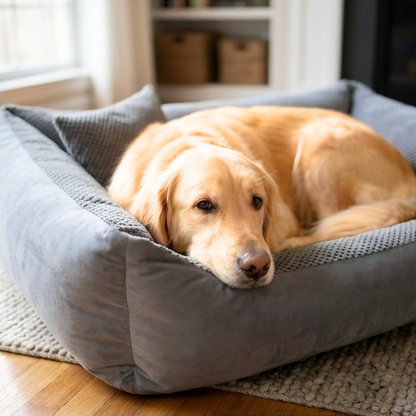 TEO Kuscheliges waschbares Hundebett