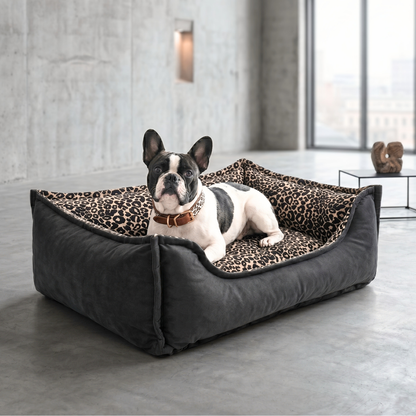 Orthopädisches Hundebett LEOPARD GLAM