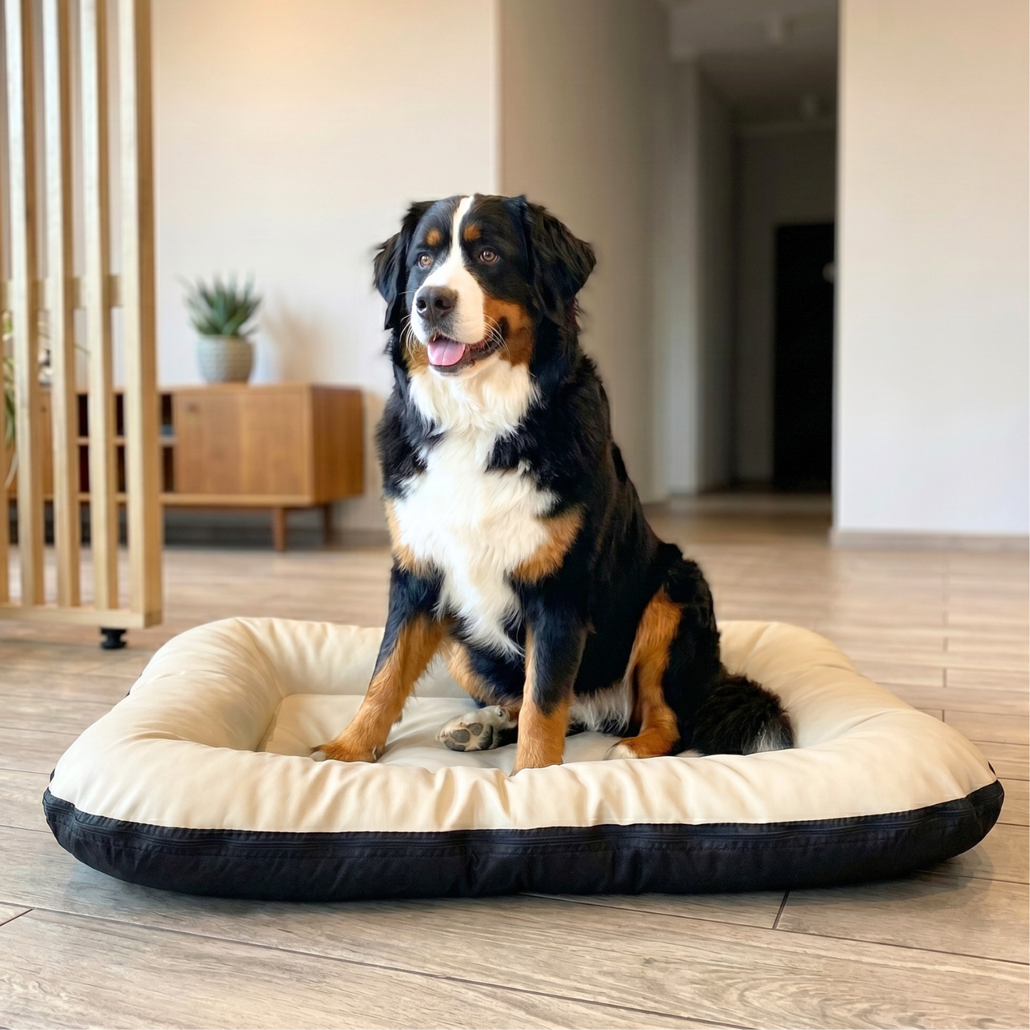 ELLA Hundematratze - Hundebett aus Kunstleder