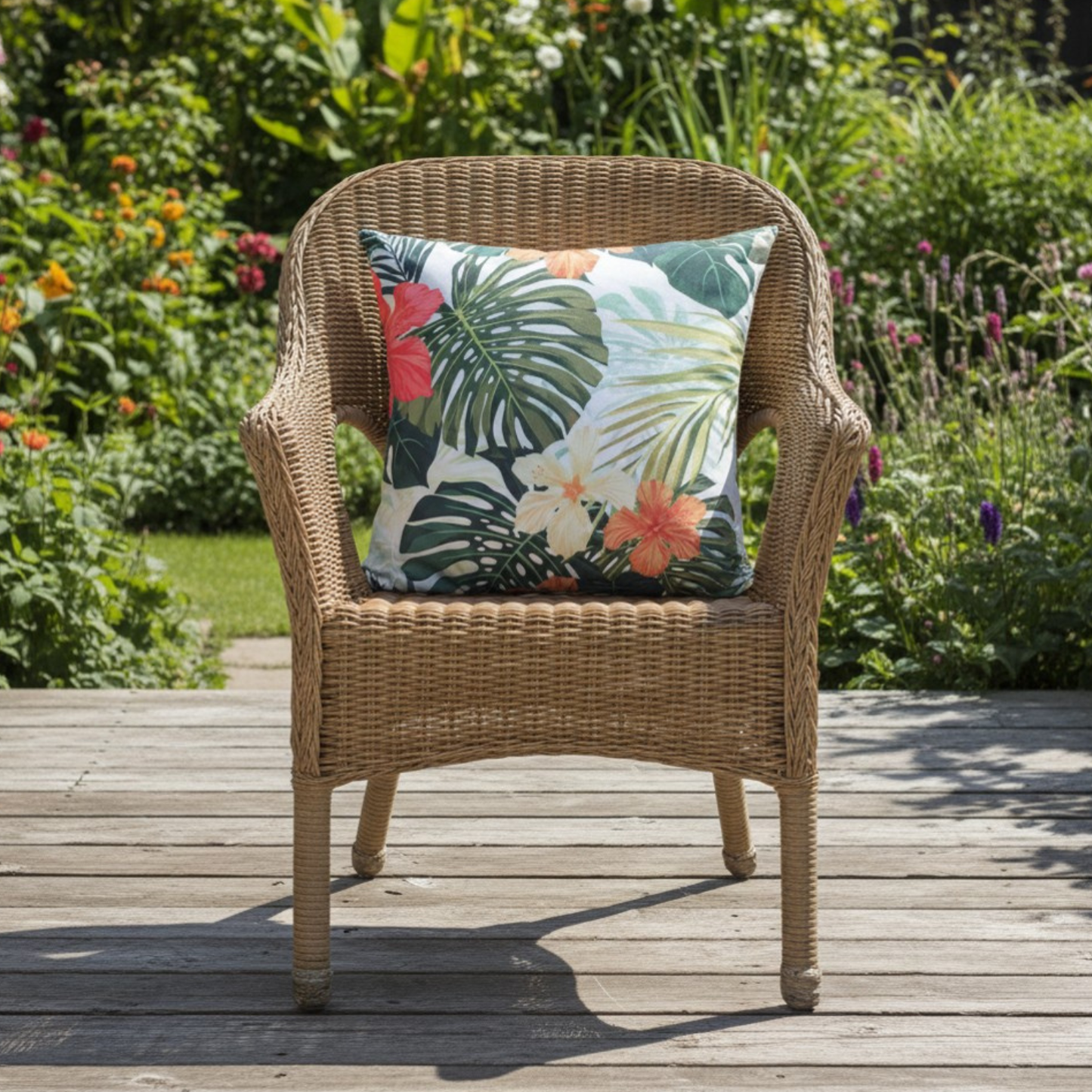 Dekokissen für Gartenmöbel