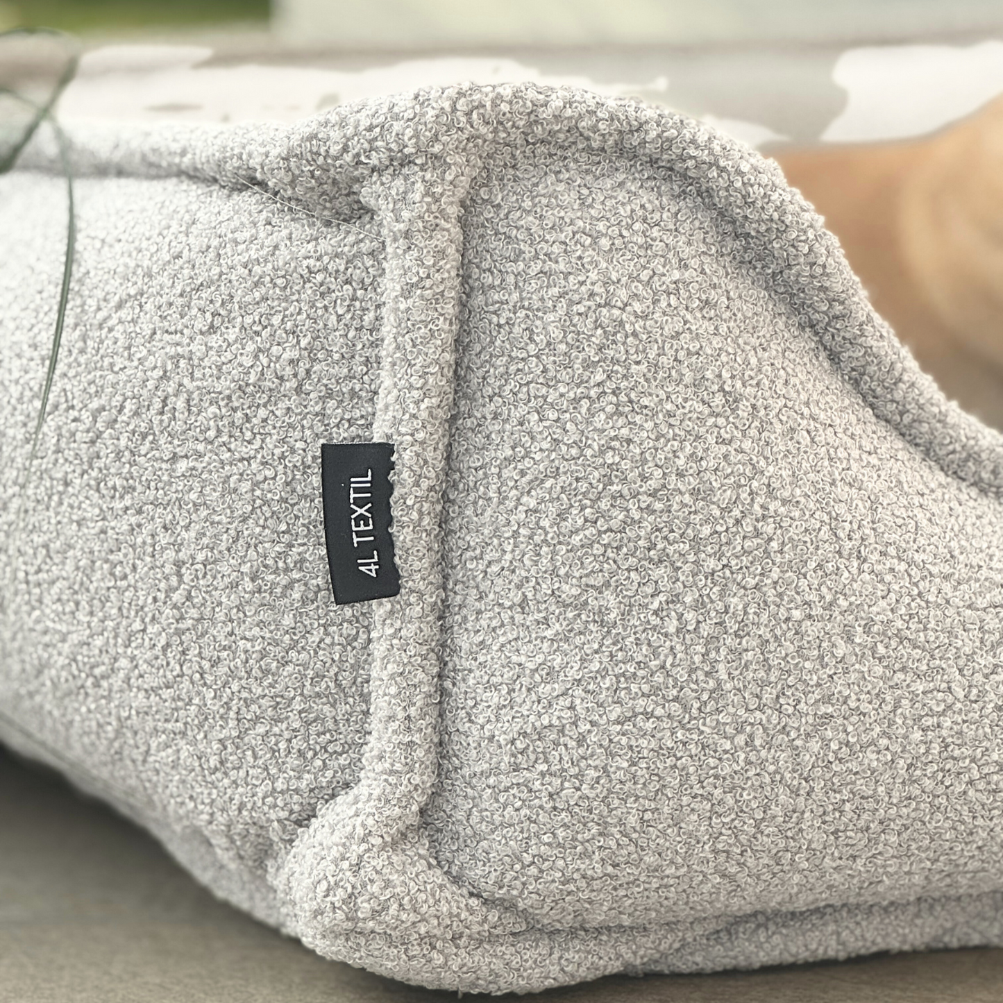 LEO - Anti-Stress Hundebett aus Bouclé PREMIUM-LINE