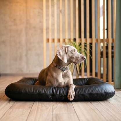 ELLA Hundematratze - Hundebett aus Kunstleder
