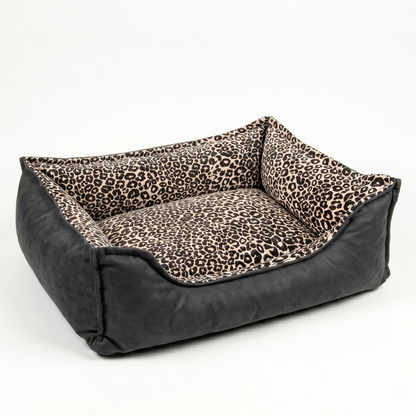 Orthopädisches Hundebett LEOPARD GLAM