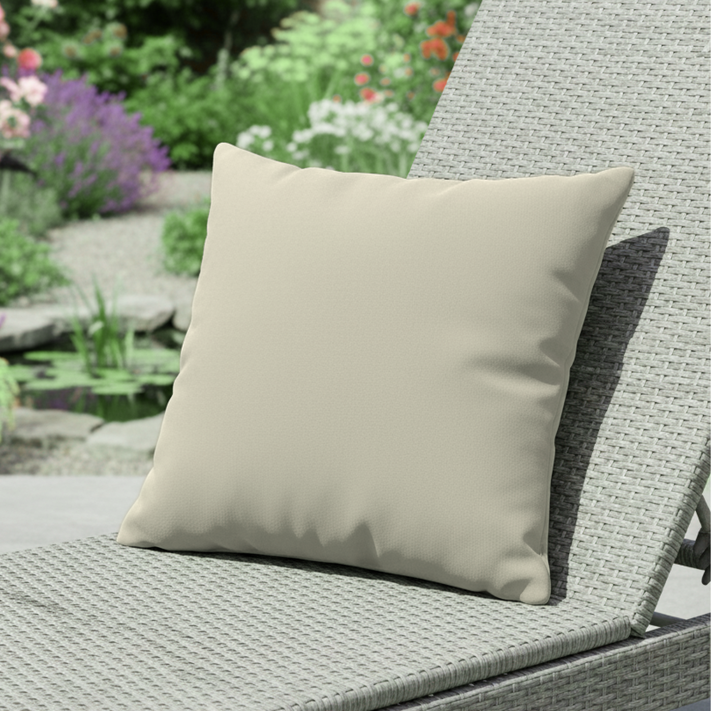 PREMIUM Dekokissen für Gartenmöbel UV-beständig wetterfest