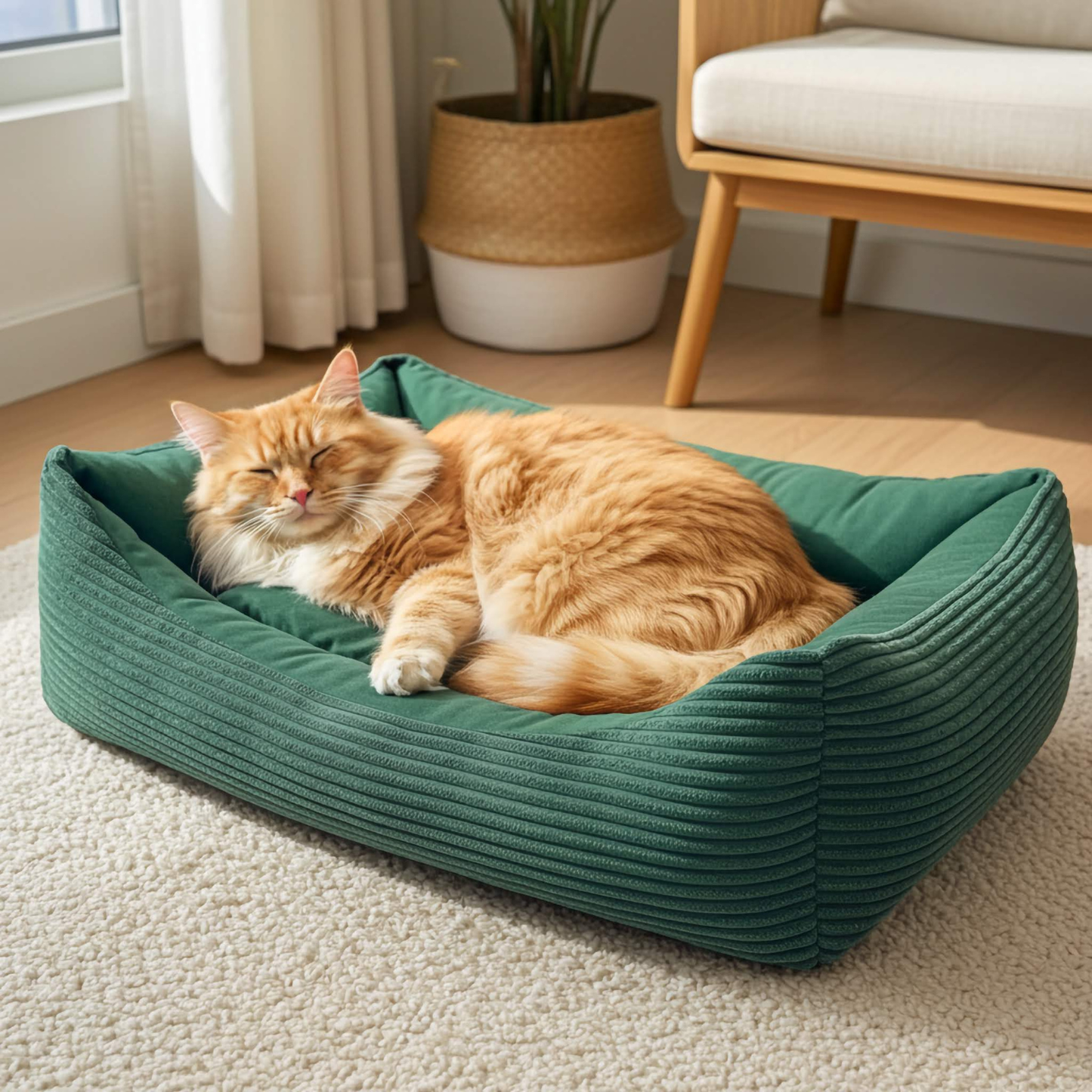 MOLLY Katzenbett aus Cord