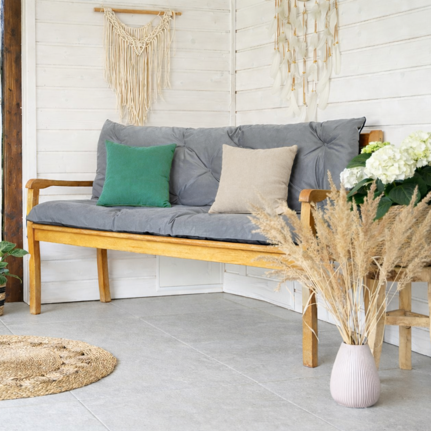 Dekokissen für Gartenmöbel