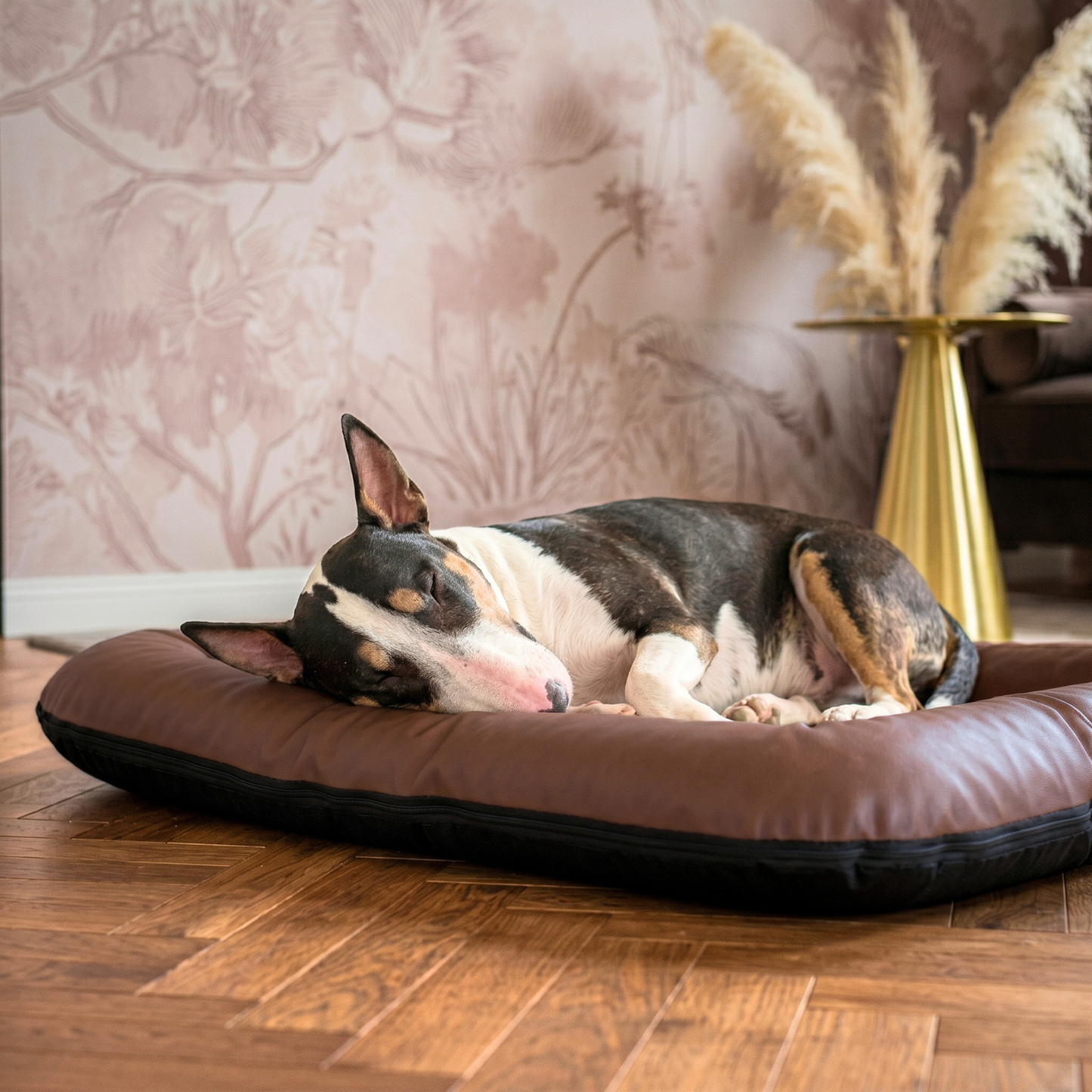ELLA Hundematratze - Hundebett aus Kunstleder