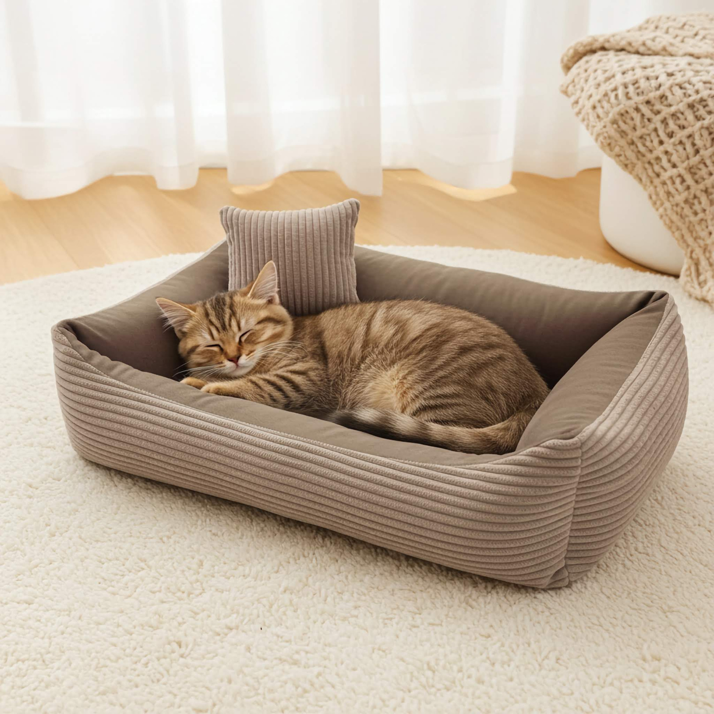 MOLLY Katzenbett aus Cord