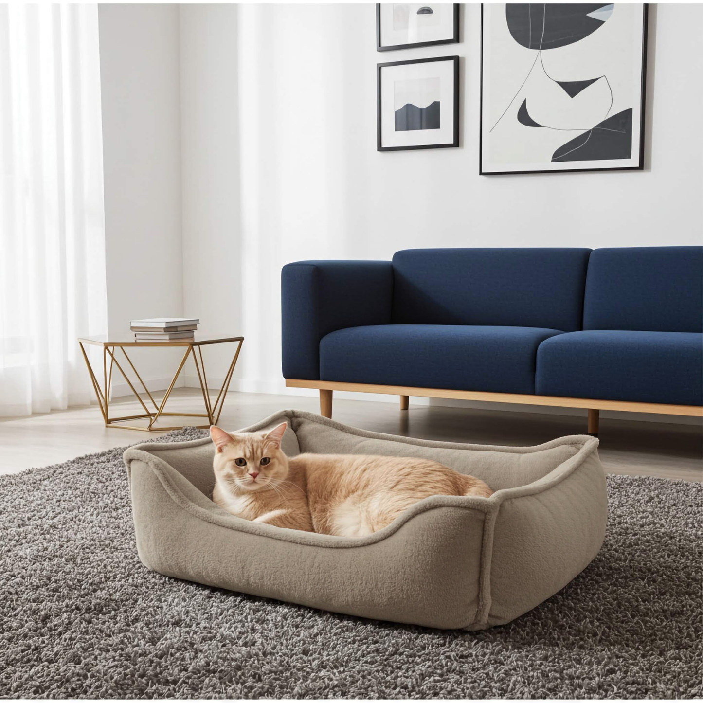 IRIS Orthopädisches Katzenbett PREMIUM-LINE