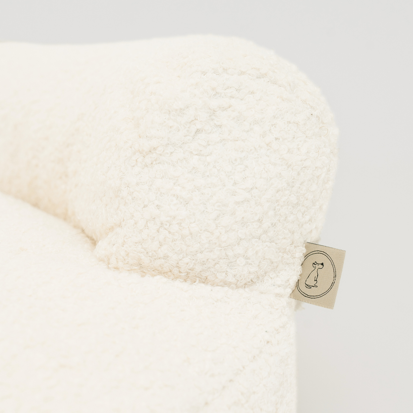 JEFFY Hundebett Bouclé-Sofa PREMIUM-LINE