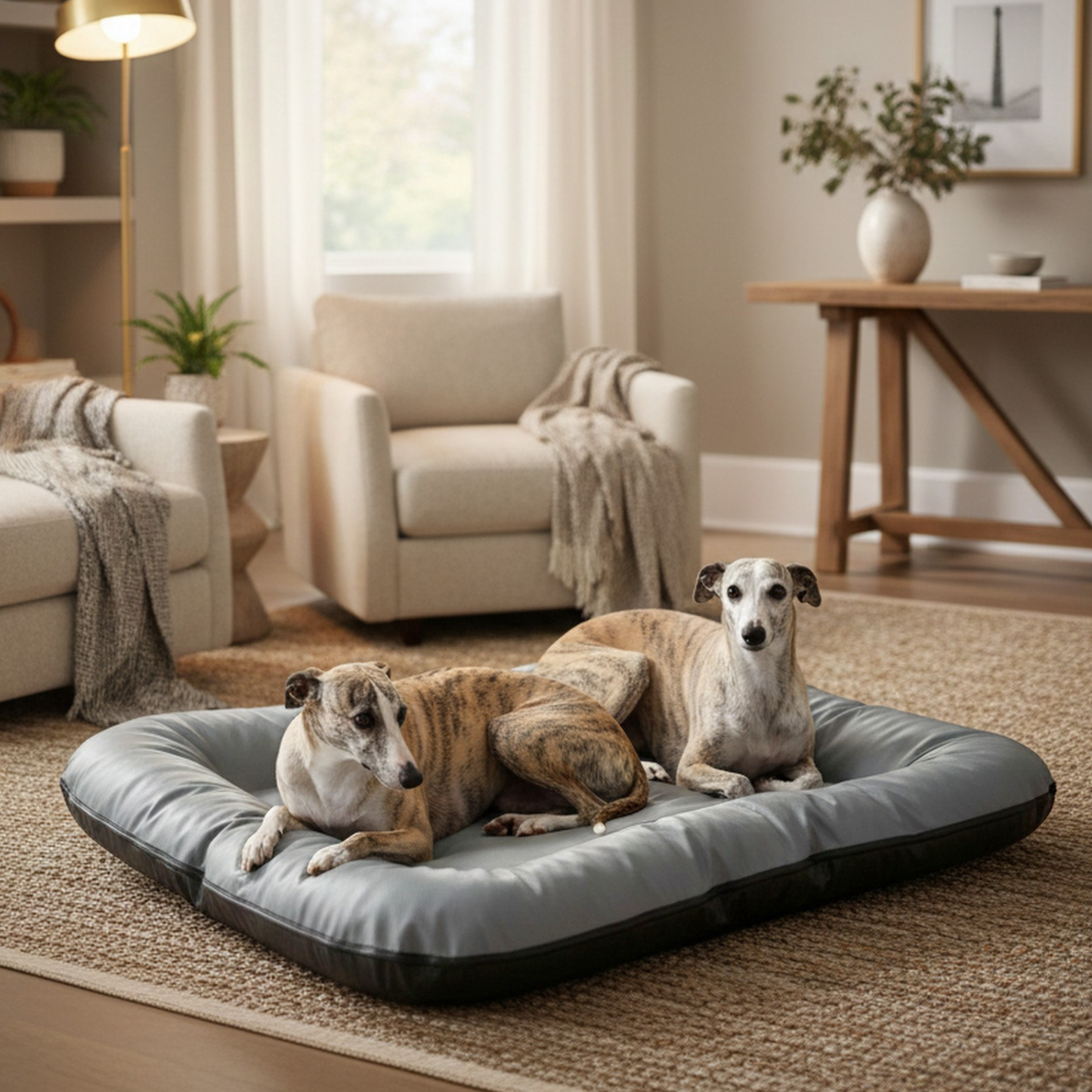 ELLA Hundematratze aus Kunstleder