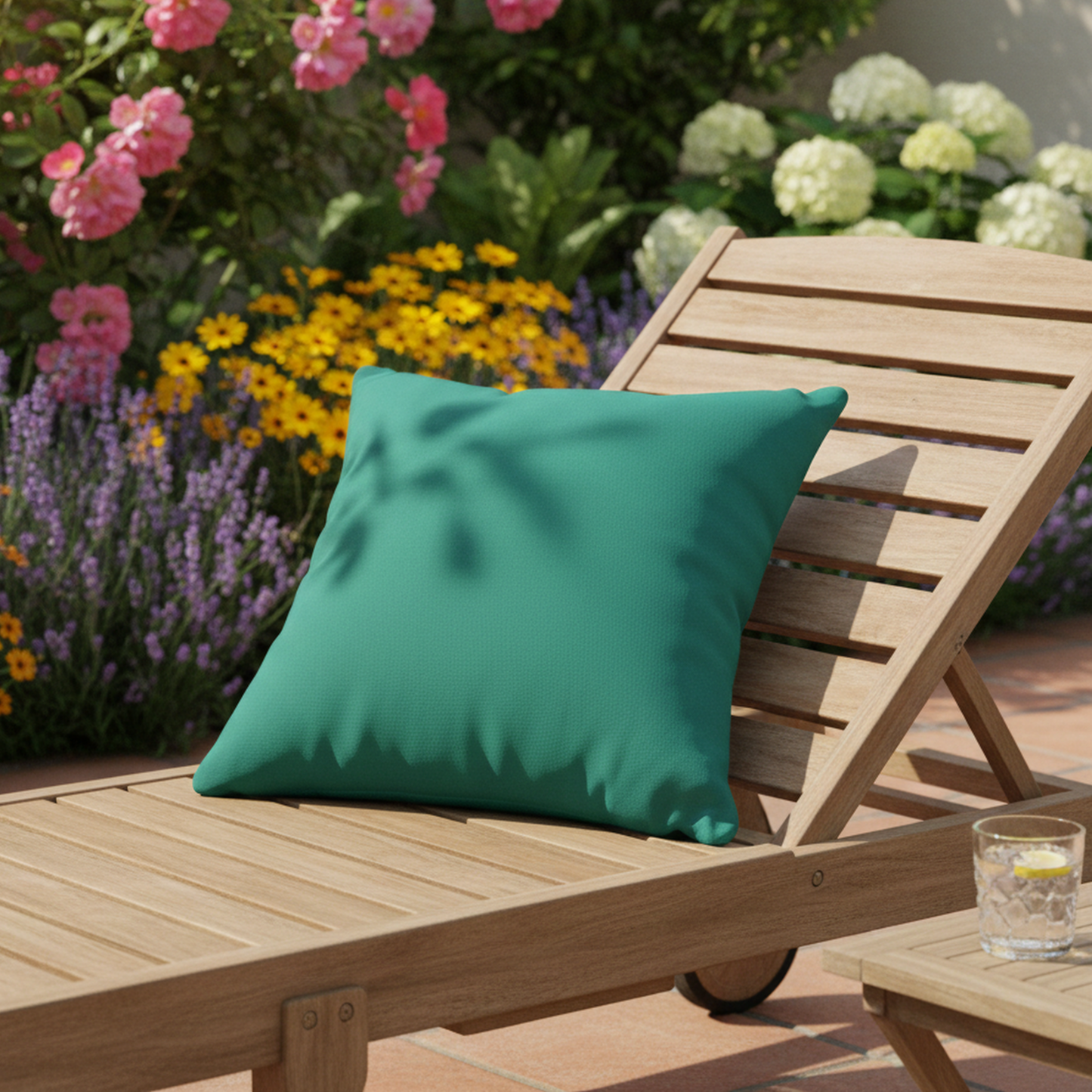 PREMIUM Dekokissen für Gartenmöbel UV-beständig wetterfest