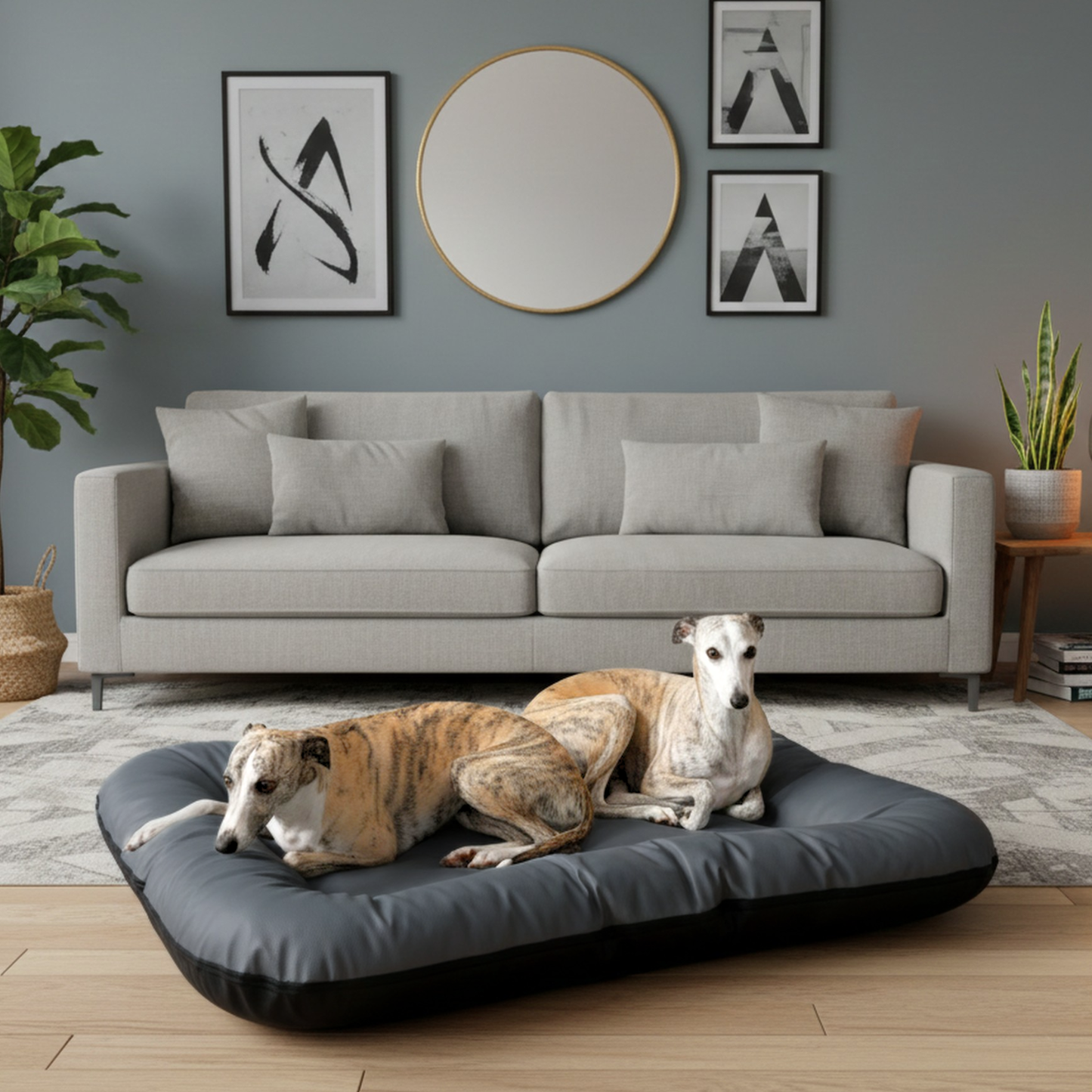 ELLA Hundematratze aus Kunstleder