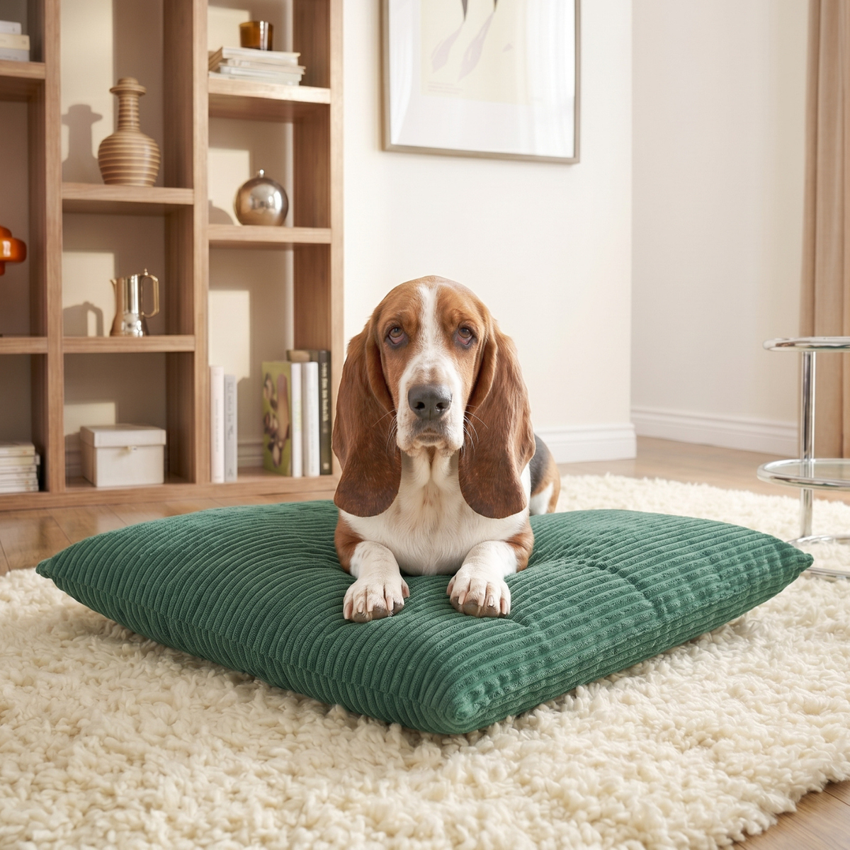 OUTLET MOLLY Hundekissen aus Cord mit Bezug