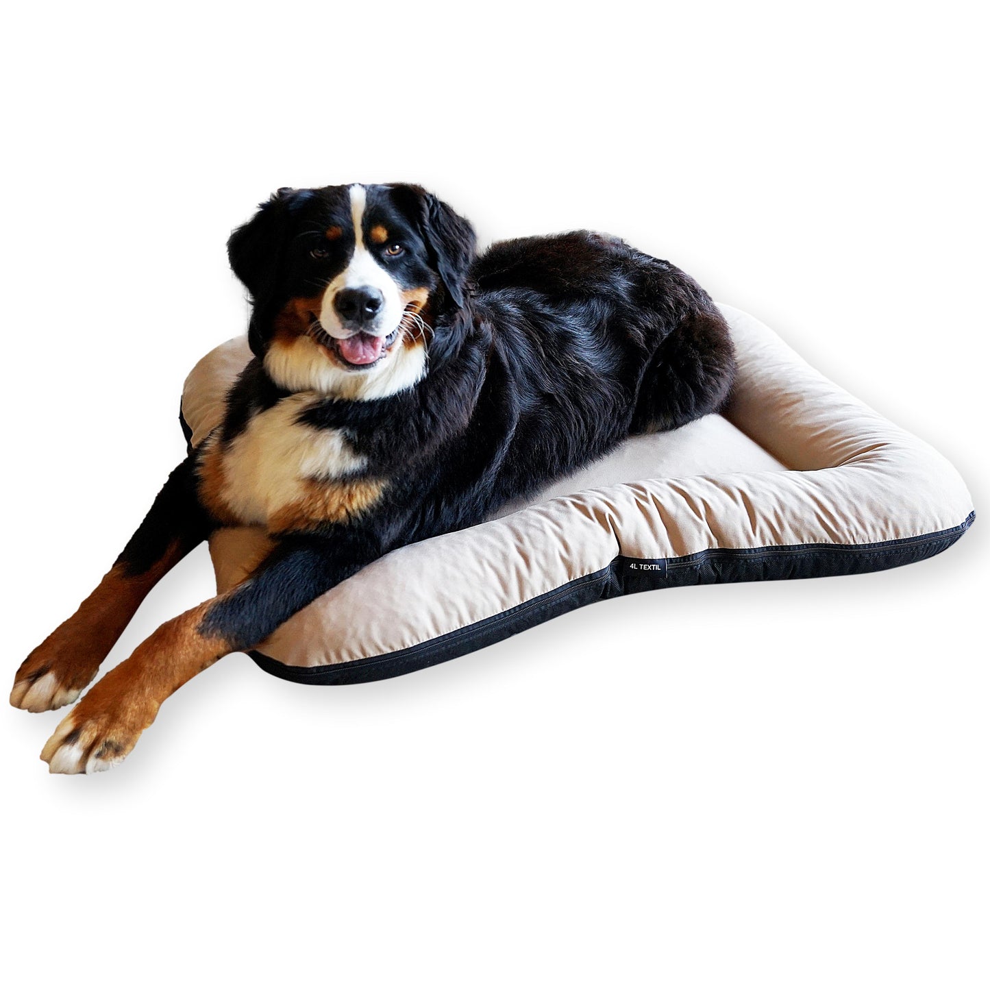 KLEO Wasserabweisendes Hundebett Beige