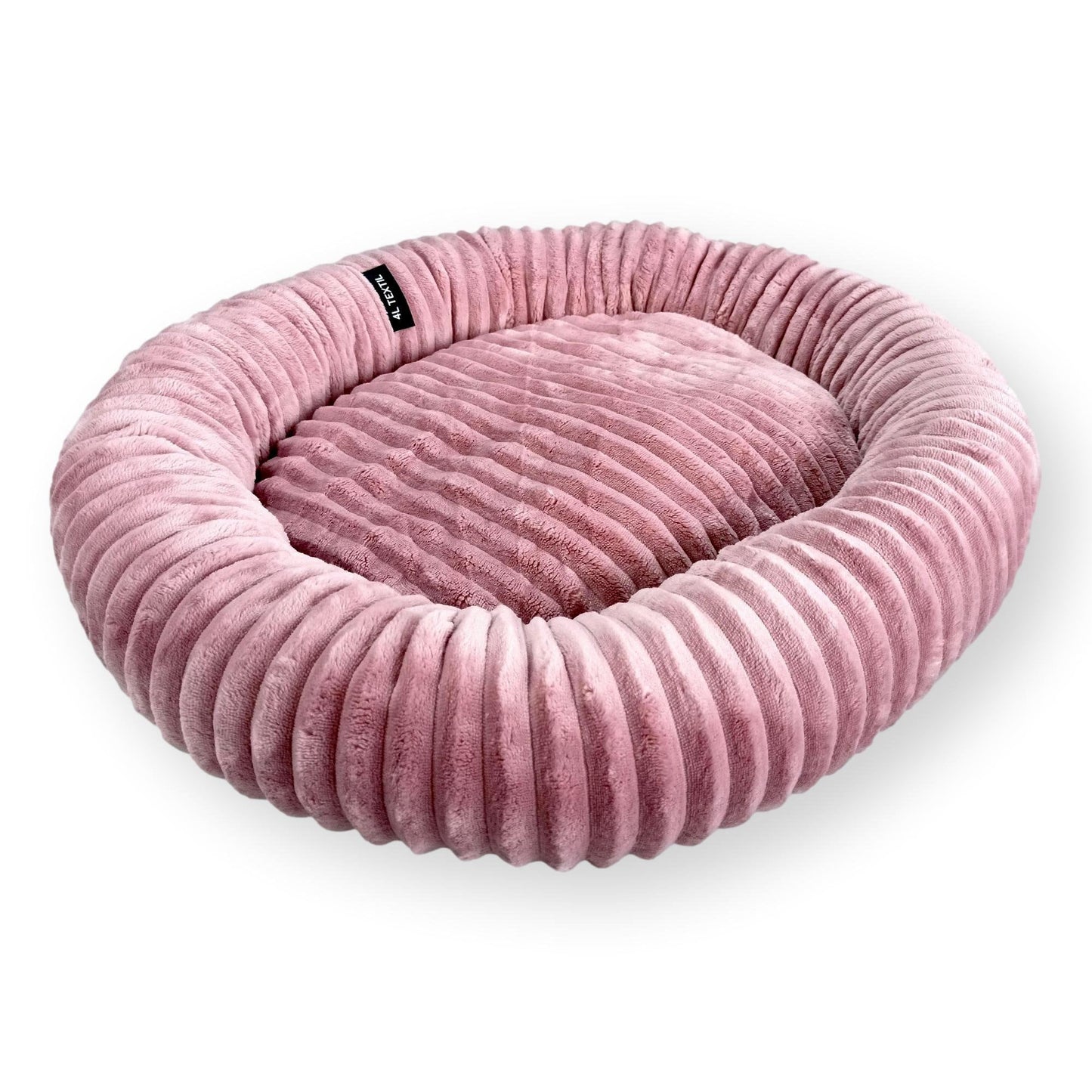 LUNA Weiches Hundebett Rosa