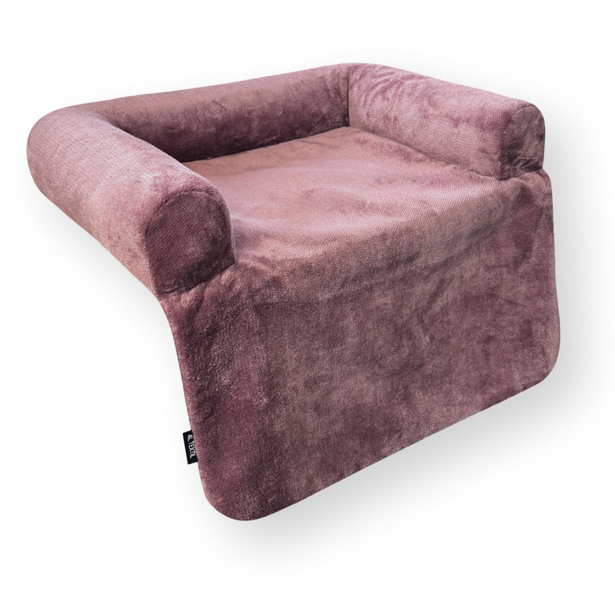 LARA Hundebett für das Sofa in Rosa