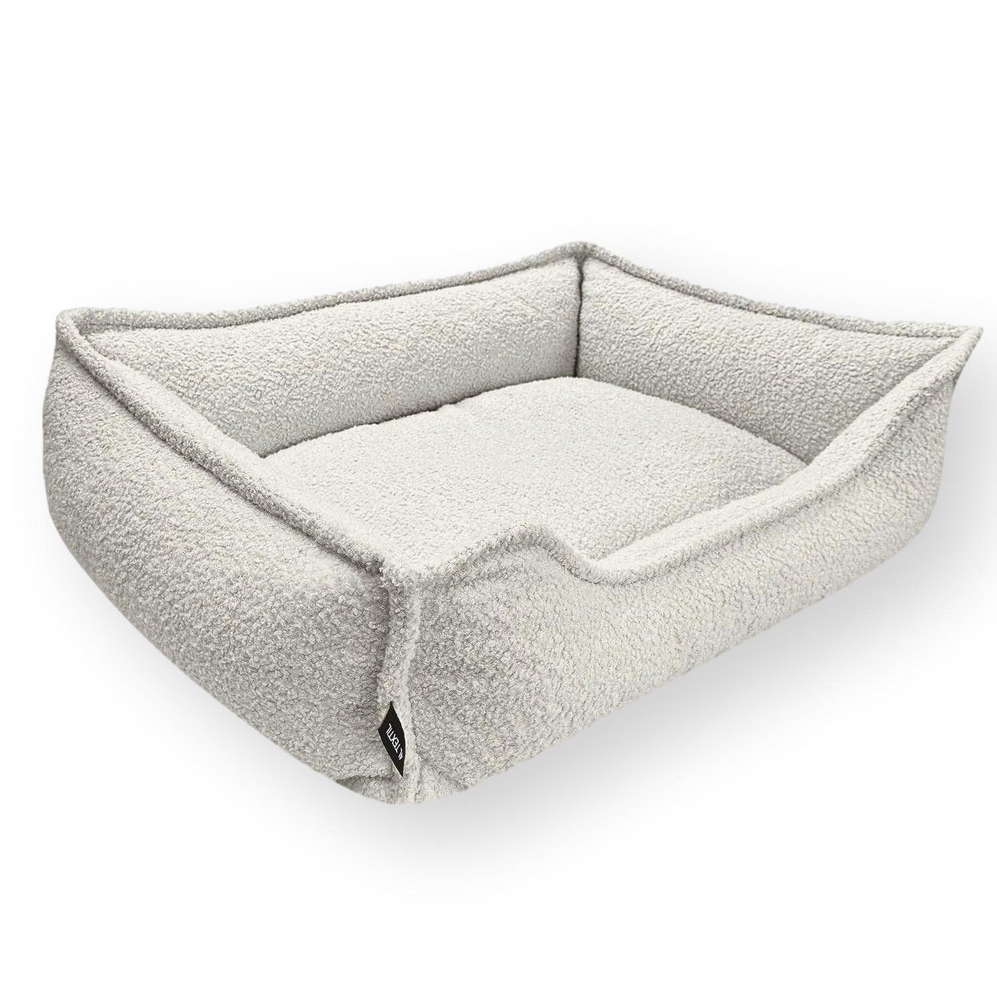 LEO - Anti-Stress Hundebett aus Bouclé PREMIUM-LINE